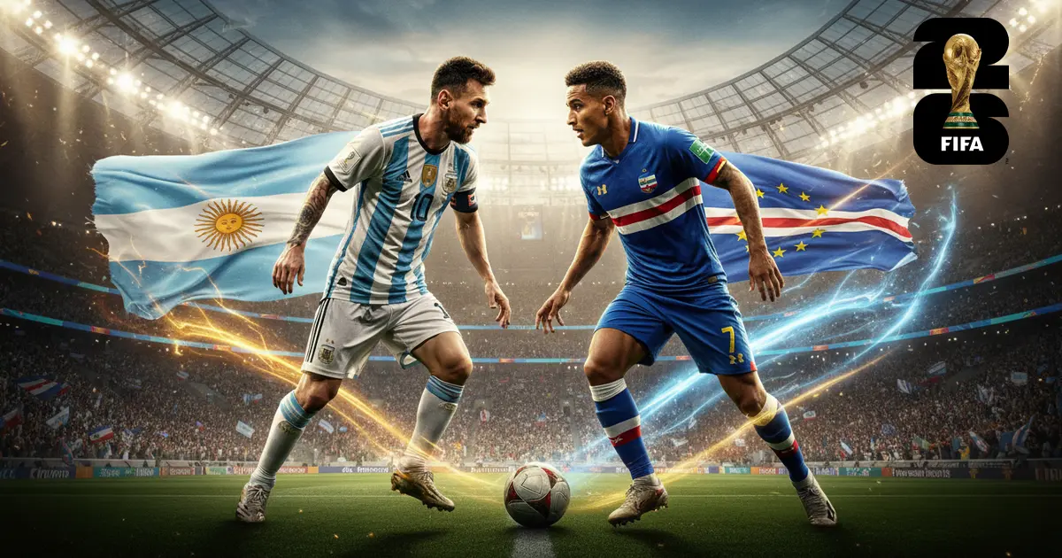 Estádio repleto de adeptos a assistir a um jogo de futebol do Mundial