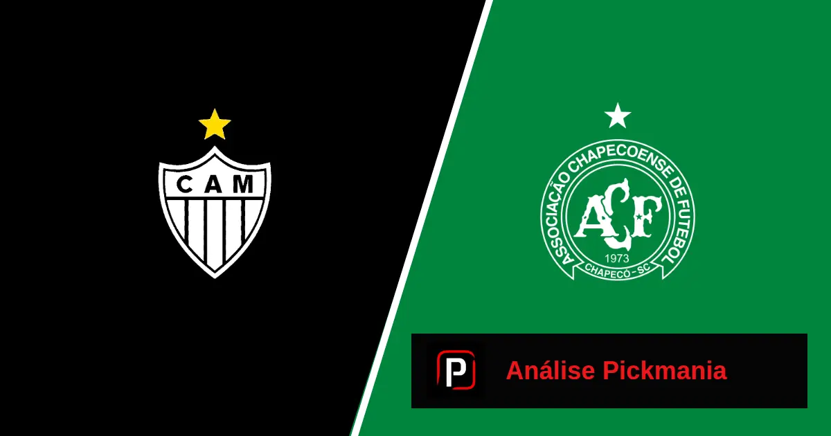 Atlético Mineiro-Chapecoense no Brasileirão, prognóstico e odds