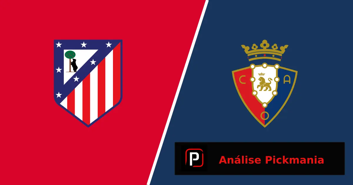 Atlético de Madrid-Osasuna na LaLiga, prognóstico e odds
