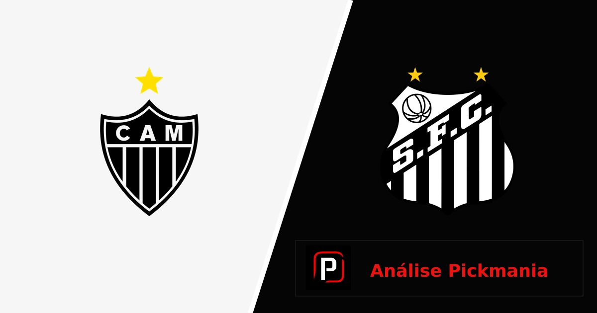 Atlético Mineiro-Santos na Sul-Americana, prognóstico e odds