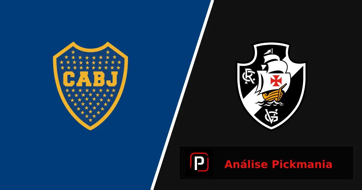 Boca Juniors-Vasco da Gama na Sul-Americana, prognóstico e odds