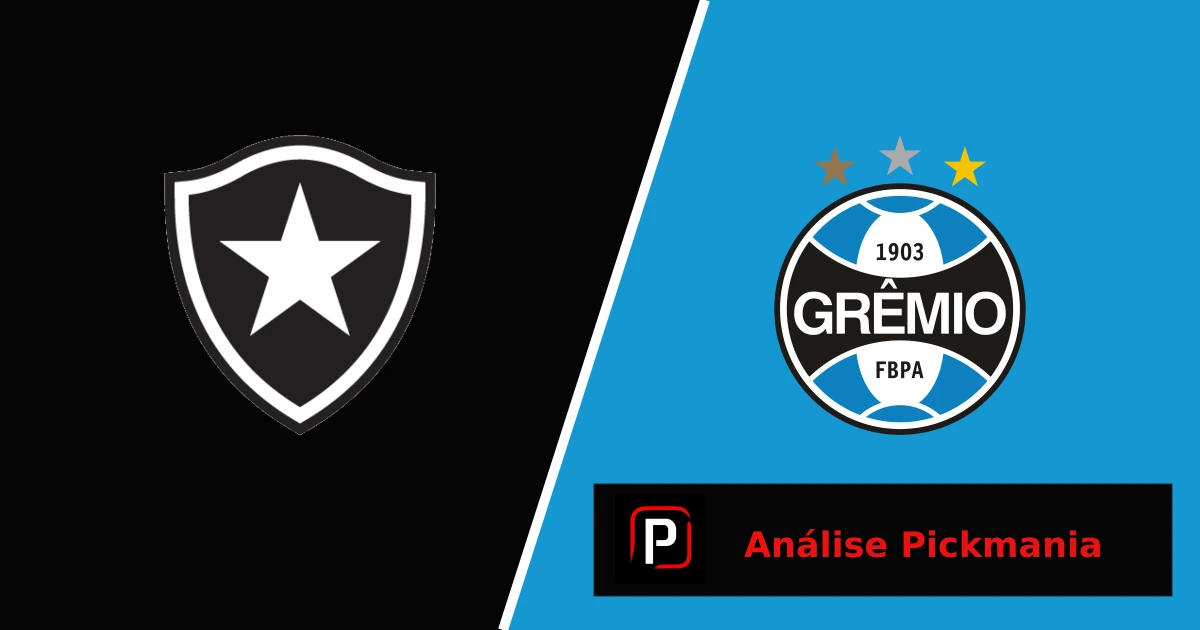 Botafogo-Grêmio no Brasileirão, prognóstico e odds
