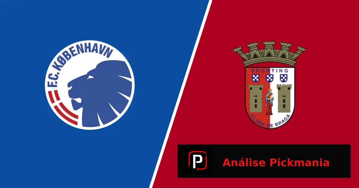 FC Copenhaga-SC Braga na Liga Conferência, prognóstico e odds