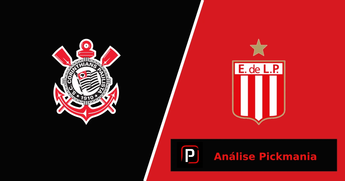 Corinthians-Estudiantes de La Plata na Libertadores, prognóstico e odds