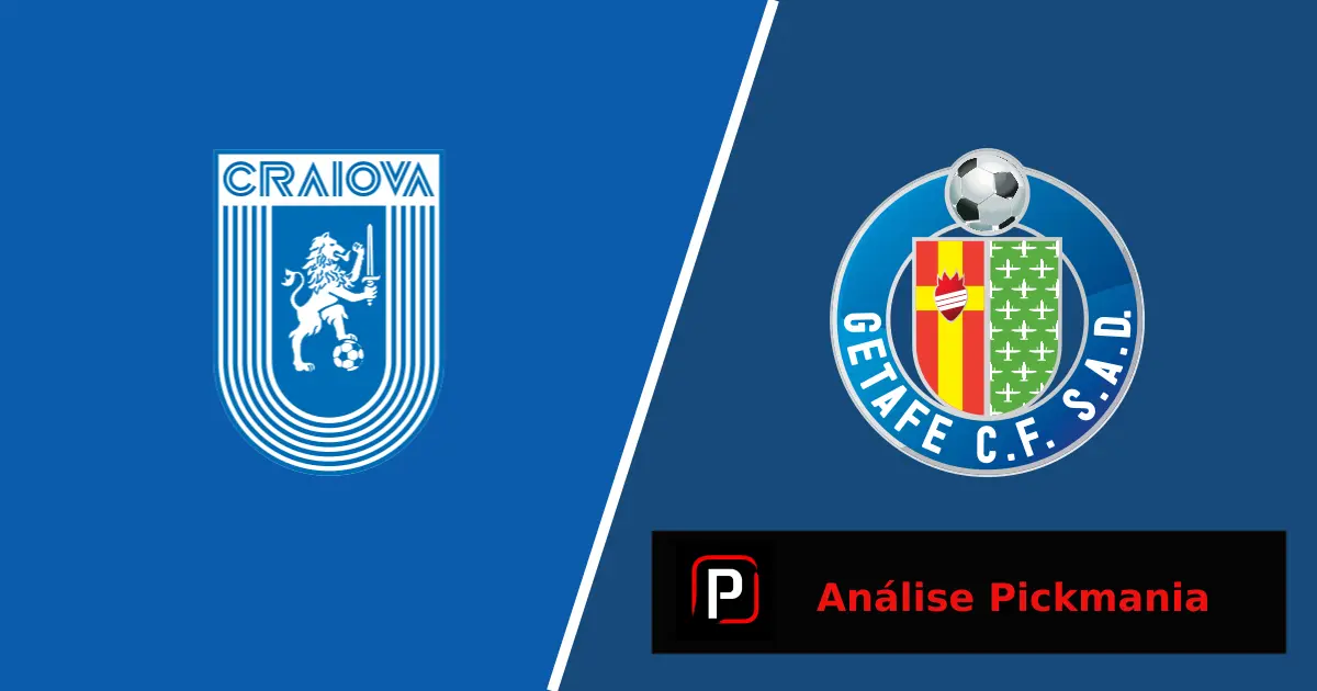 Universitatea Craiova-Getafe na Liga Conferência, prognóstico e odds