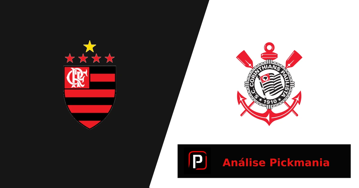 Flamengo-Corinthians no Brasileirão, prognóstico e odds