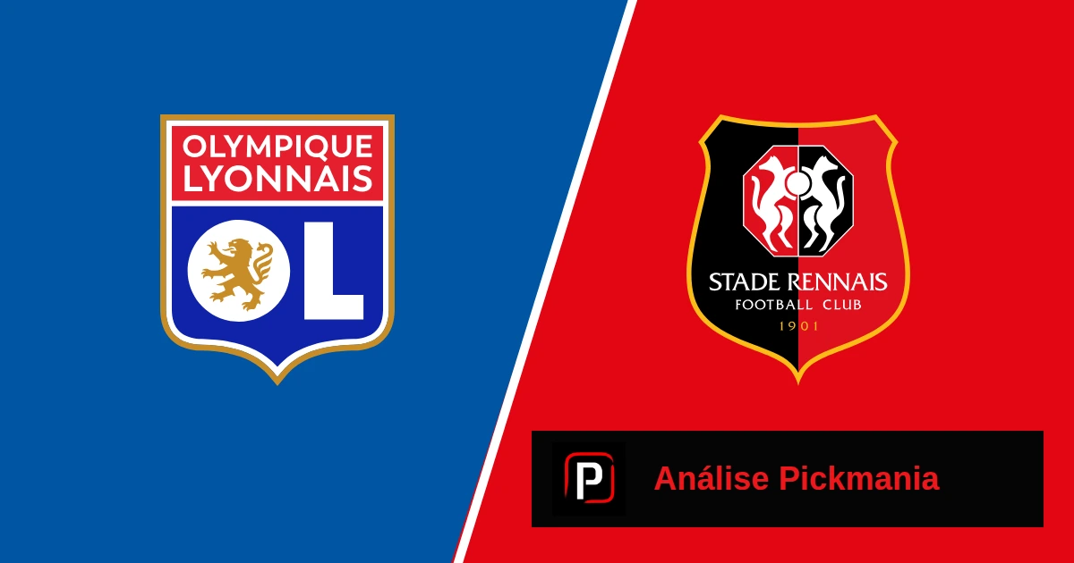 Lyon-Rennes na Ligue 1, prognóstico e odds