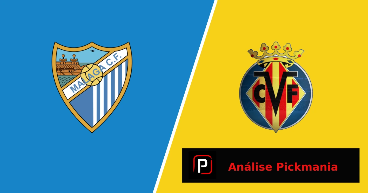 Málaga-Villarreal na LaLiga, prognóstico e odds