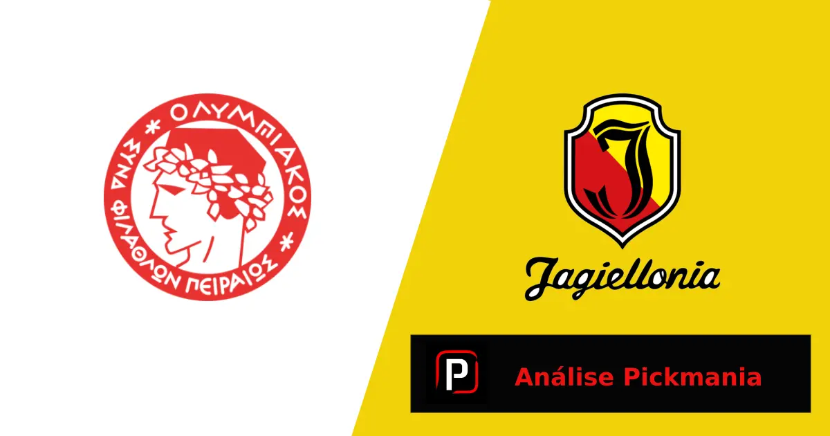 Olympiacos-Jagiellonia na Liga Europa, prognóstico e odds