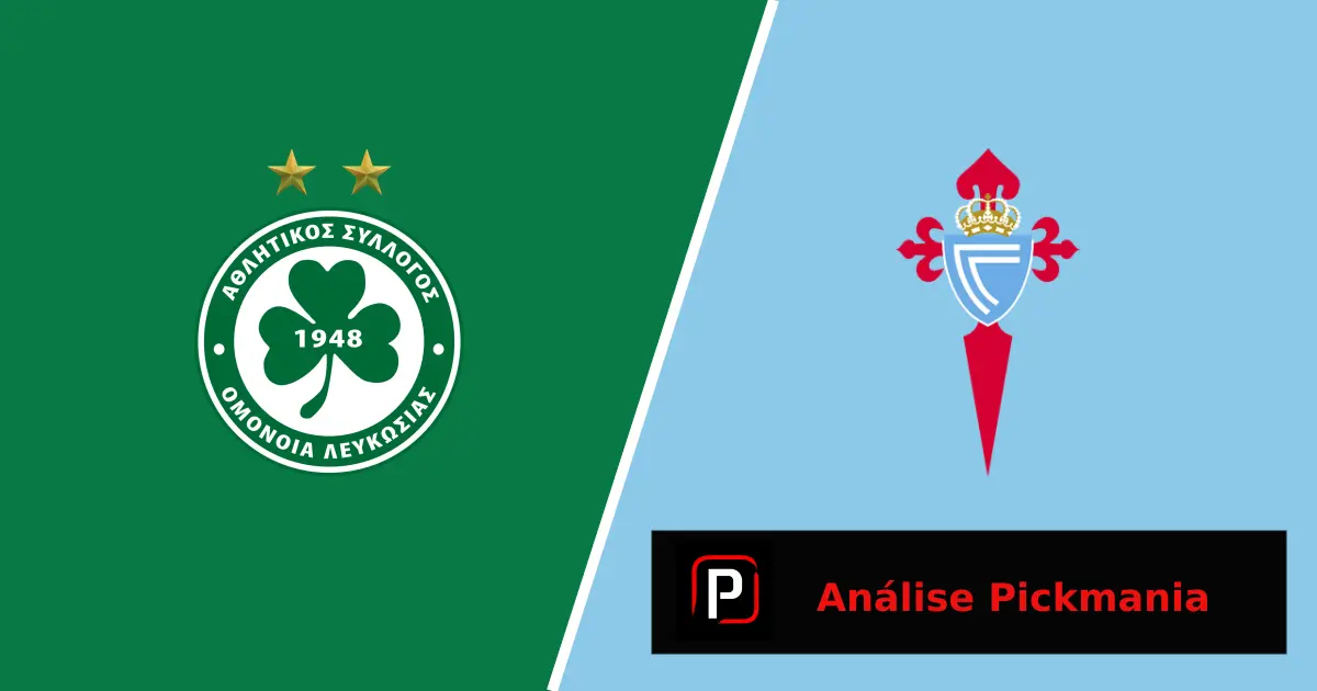 Omonia-Celta na Liga Europa, prognóstico e odds