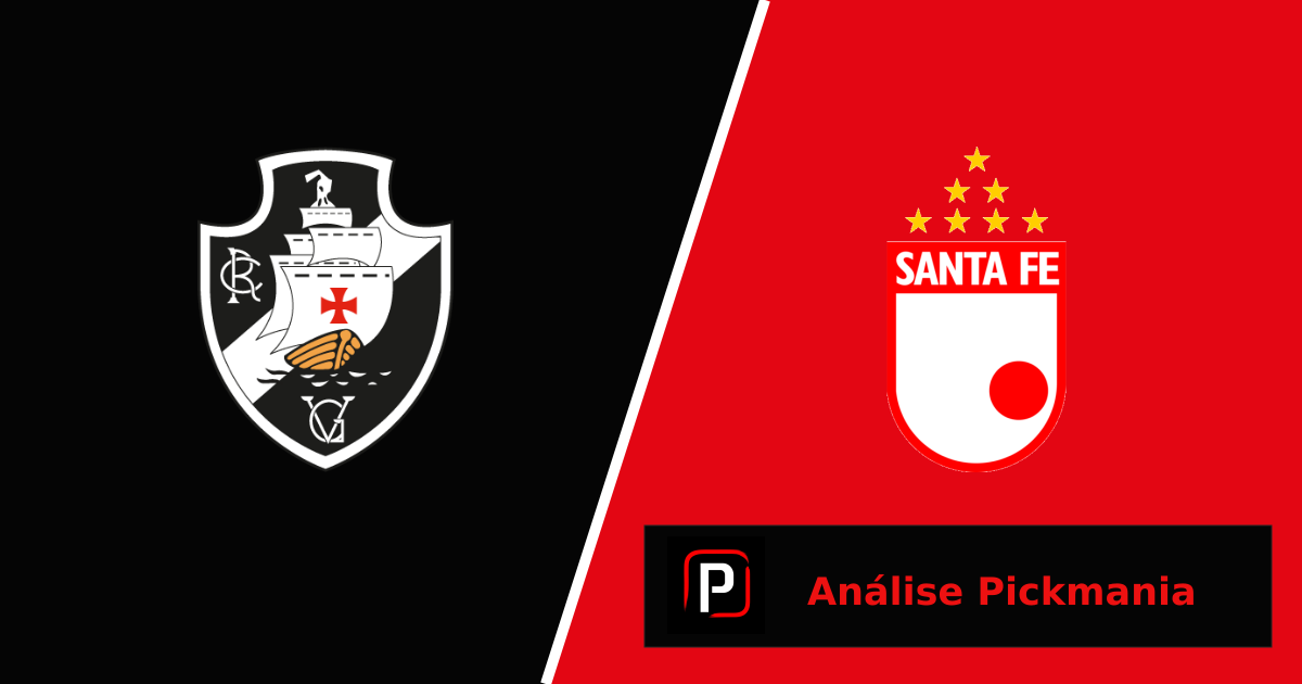 Vasco da Gama-Independiente Santa Fe na Sul-Americana, prognóstico e odds